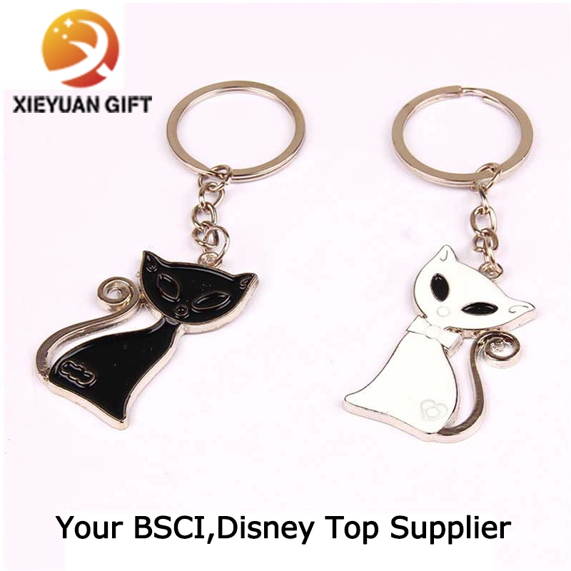 Promotion Custom Logo Metal Souvenir Gift Keychain with SGS Certification