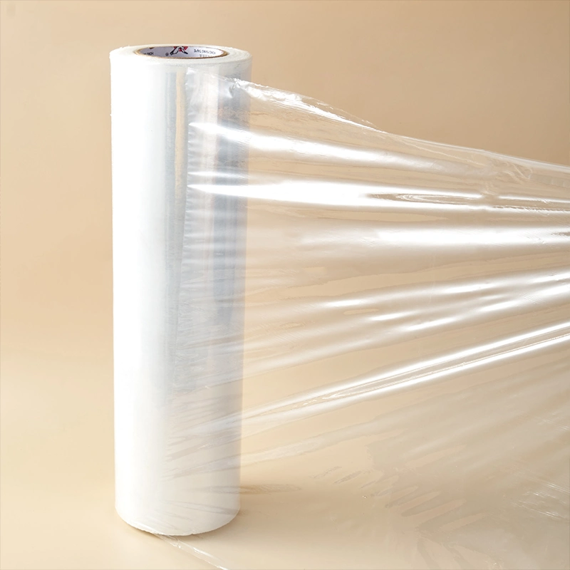 Fábrica cargo Pack Roll Polietileno transparente Palet Wrap PE Stretch Película de envoltura retráctil