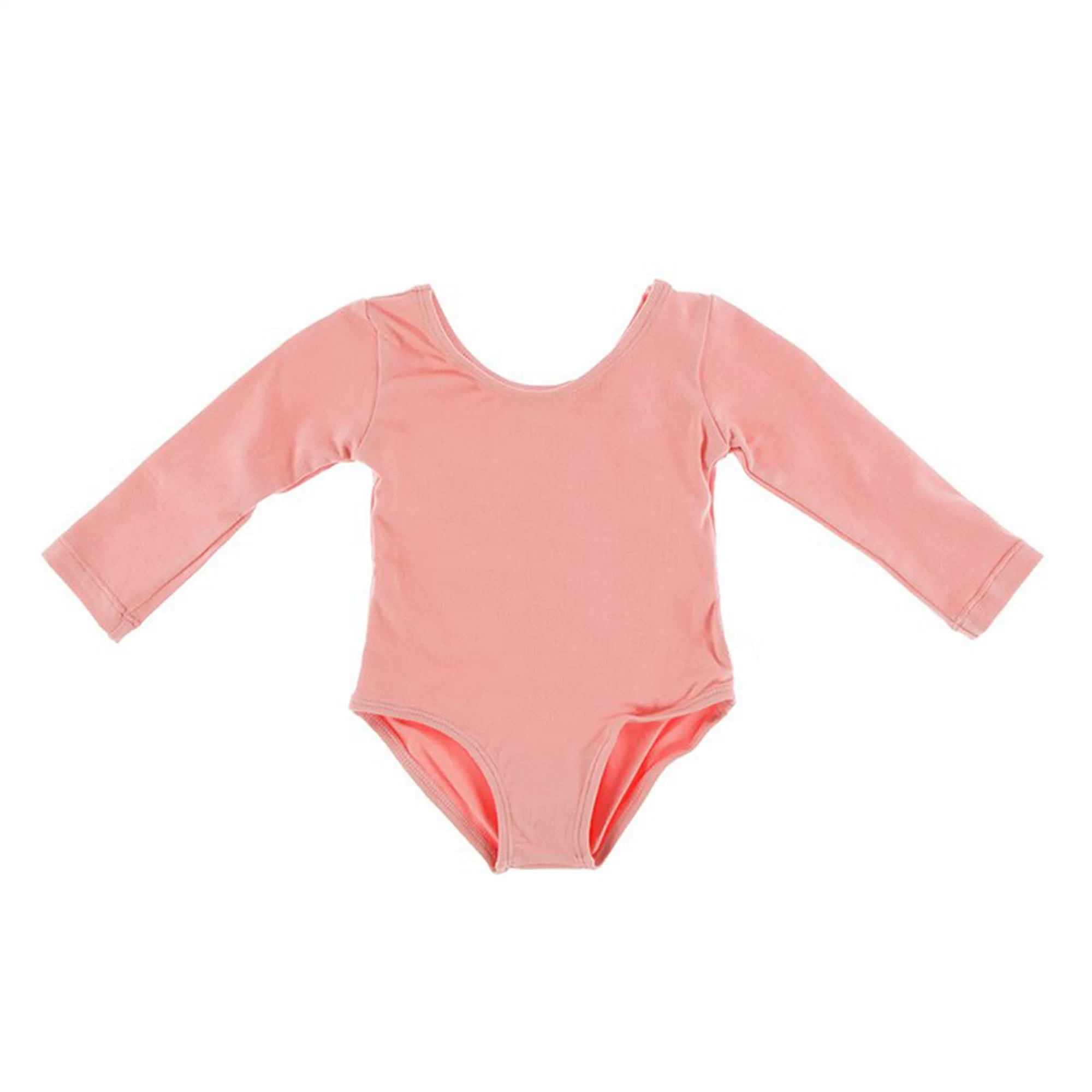 Bamboo Gym Clothes Long-Sleeve Tank Top Leotard Children Clothes Children Wears