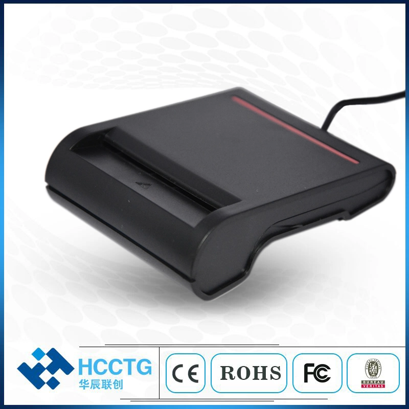 سعر رخيص أفضل ماكينة الصراف الآلي EMV USB الوصول المشترك الائتمان ذكية قارئ بطاقات للكمبيوتر Dcr30