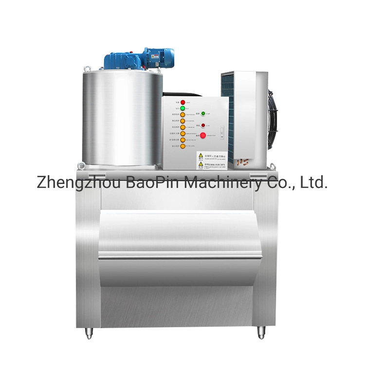 2000kg 2t Energy Saving Industrial Electric Cube Crescent Flake Granular Ice Maker Machine for Research Institute User