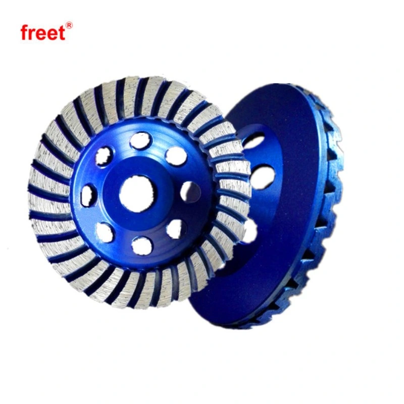 Steel&Aluminum Segmented Turbo Diamond Grinding Cup Wheel