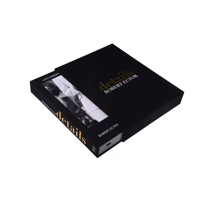 Customized Deluxe Hardcover Case Decorating Company Book Albums