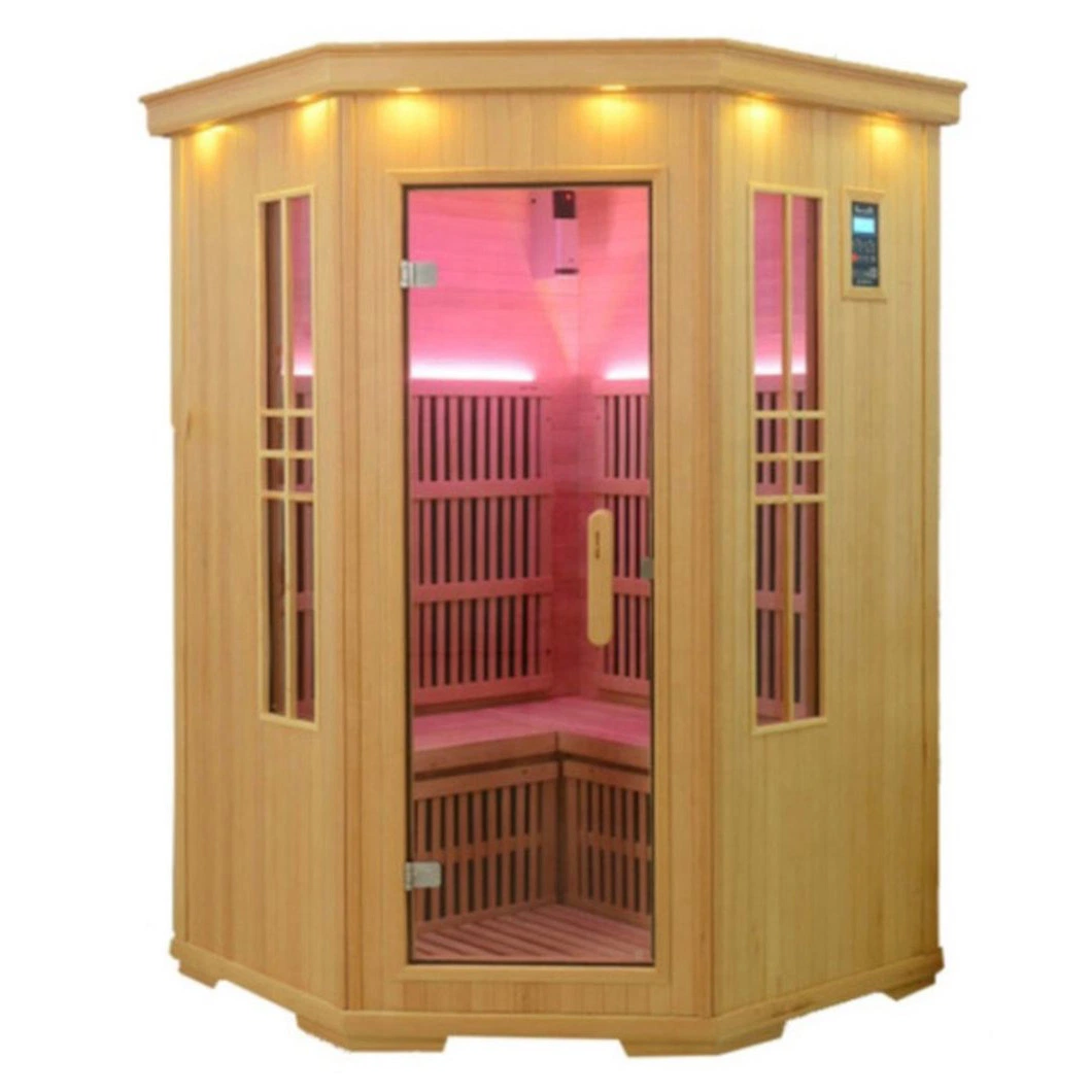 Quarto de Duche inteligente Qian Yan - sala de Duche China - Vapor exterior Chuveiro Sauna fábrica OEM Custom Black Matt Chrome Satin Steam Sauna no banheiro