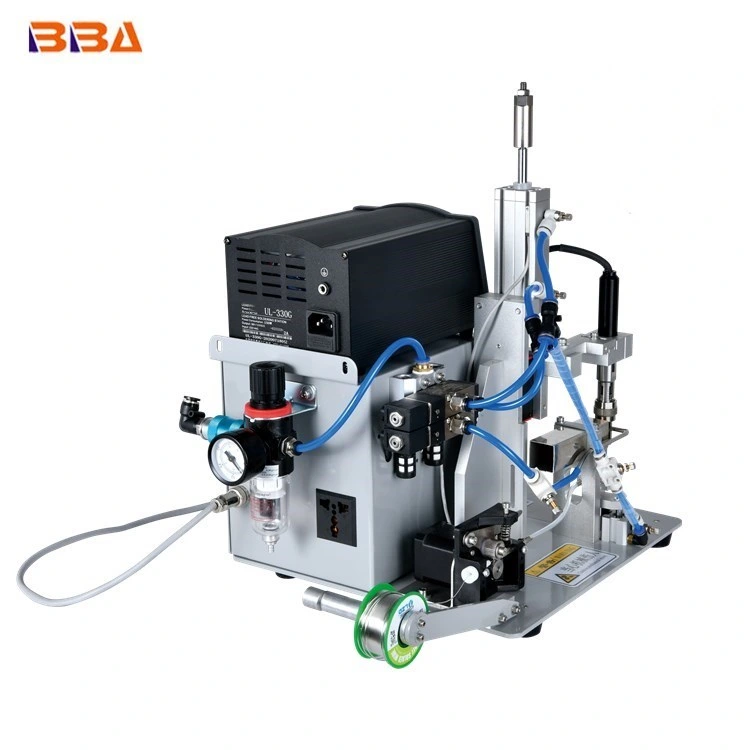 Bba Auto Feeding Solder Wire Coaxial Cable Micro USB Charging Port Lightning Soldering Machine Robotic Welding Automatic Manufacturing Equipment