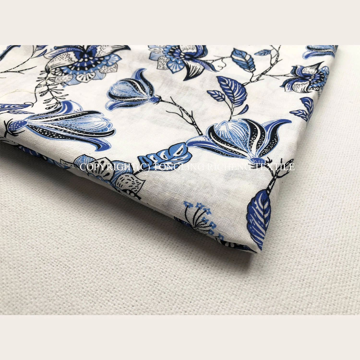 Factory Supplier Normal Print Linen Cotton Viscose Fabric