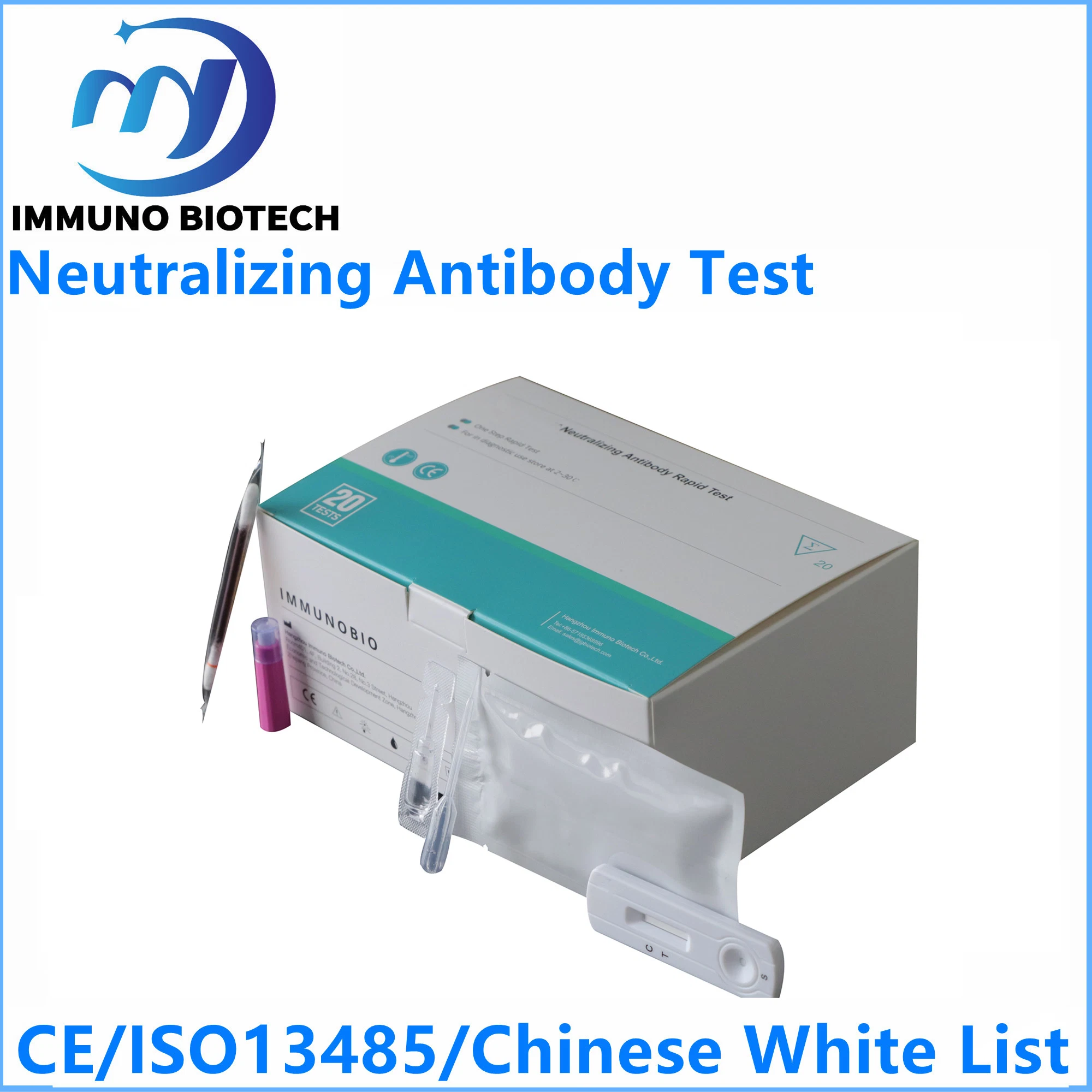 Neutralizing Antibody Test Rapid Antibody Test with CE/White List