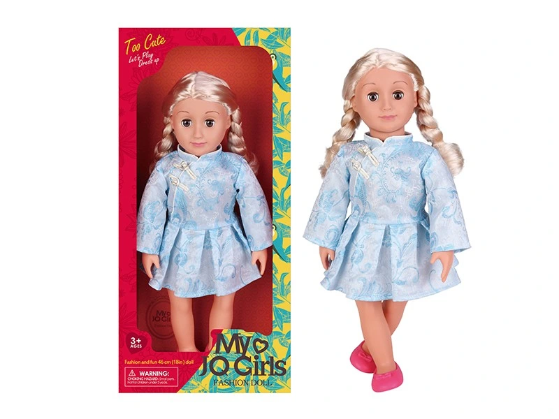 18 pulgadas Baby Doll Toys Juego de muñecas de moda para niños