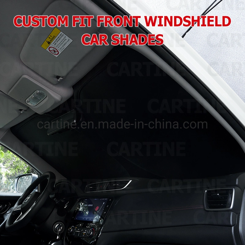 Rideau pare-soleil de voiture en polyester OEM avec rideau de voiture " Custom Fit toute voiture teintes Windows