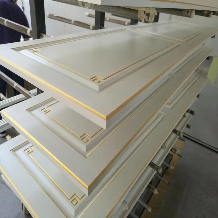 Custom Made PVC Foil Door for Kitchen Cabinet Door (ZH-P022)