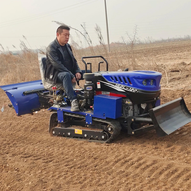 35HP Small Crawler Tractor Farm Orchard Paddy Land