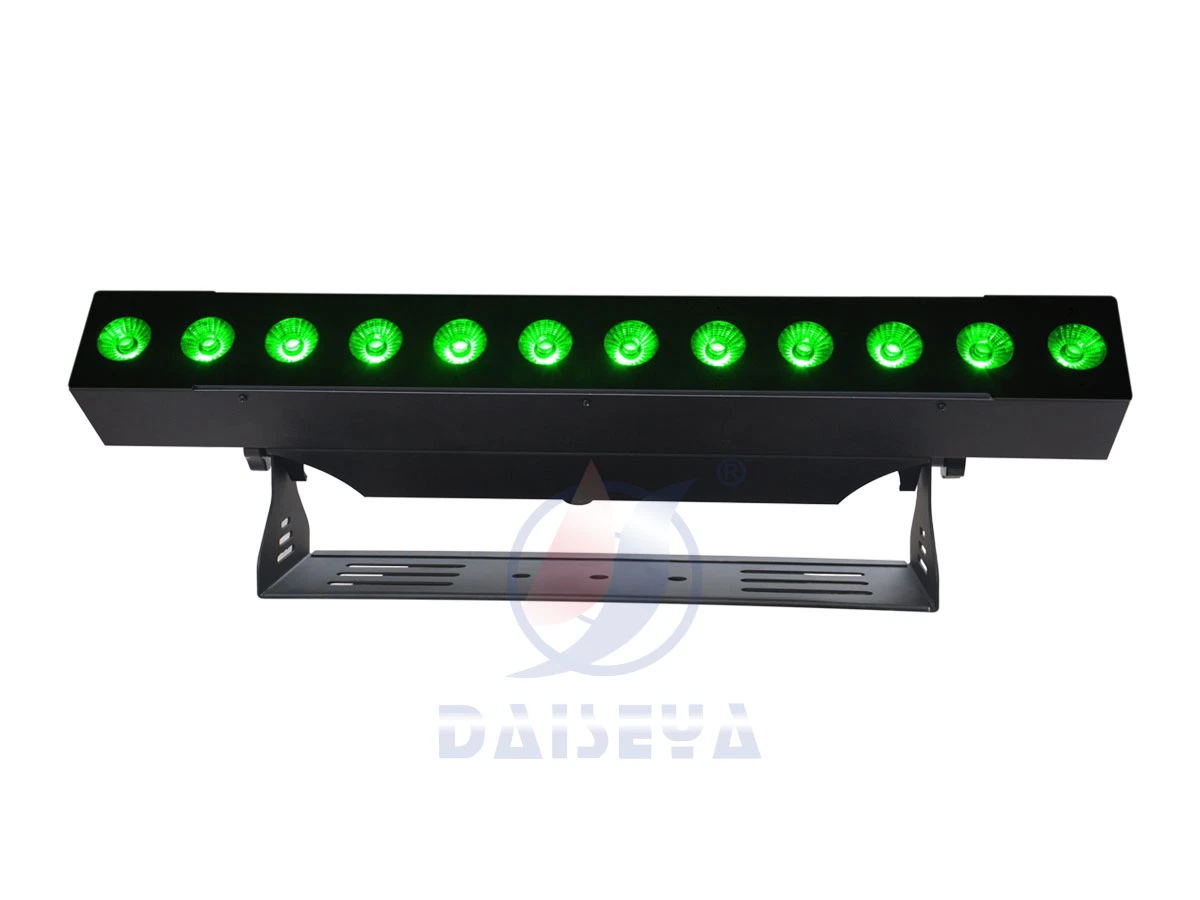 LED Wall Washer Lighting Stage Lighting Effect 12*12W Rgbawuv 6in1 DJ Disco Equipments