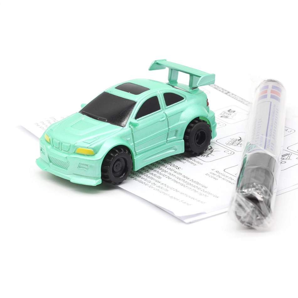 Magic Pen Carro indutivo siga qualquer traçada uma linha preta Via Mini Electrical brinquedos para crianças