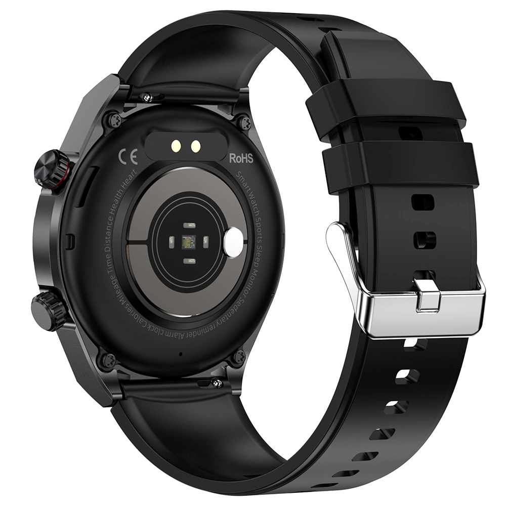 T80 Pulsera de silicona Bluetooth Calling Smart Pulsera no invasiva de sangre Control de estado de prueba Smart Watch