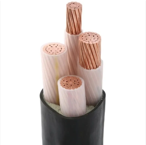 Yjv/ Yjlv/Yjv22/Yjlv22 XLPE Insulation Stainless Steel Tape Armored Power Cable with Rated Voltage 0.6/1 Kv