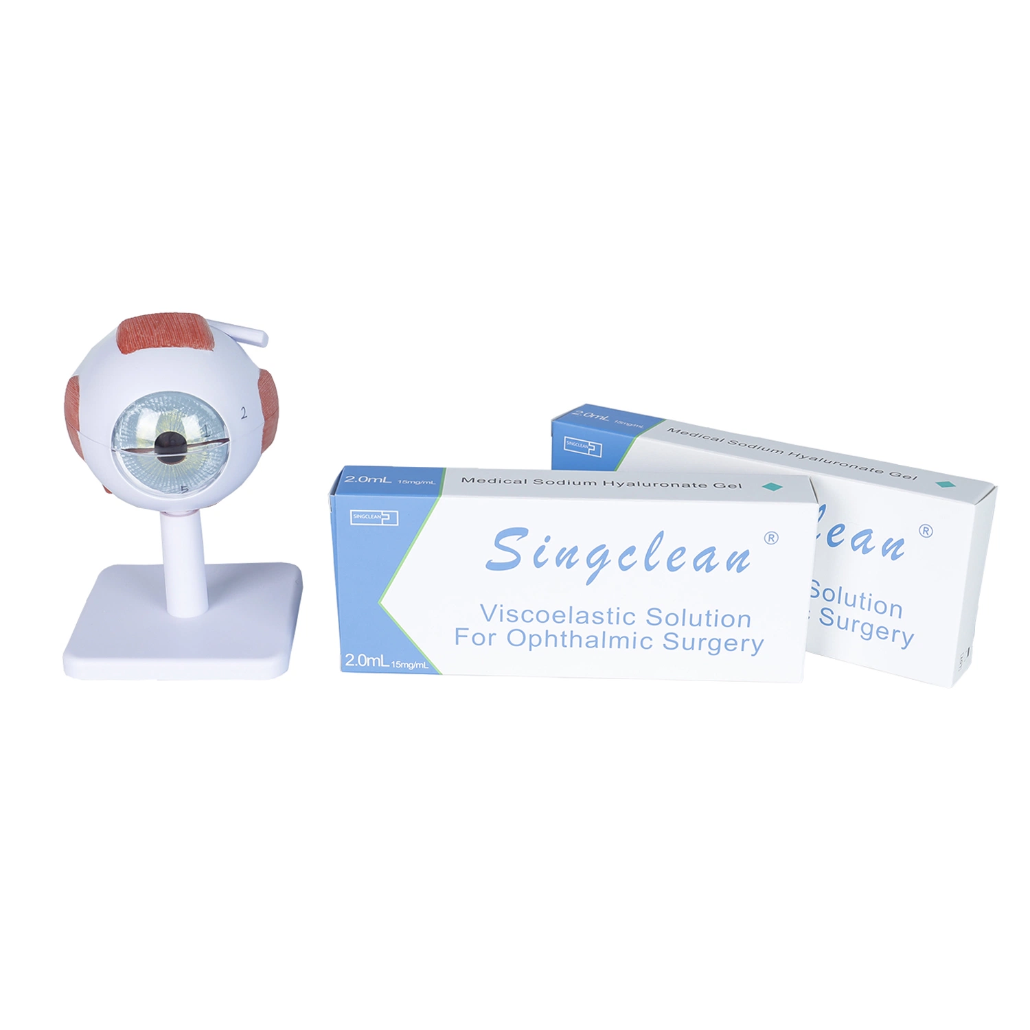 Singclean Medical Sodium Hyaluronate Gel Ophthalmic Viscoelastic Eye Protection