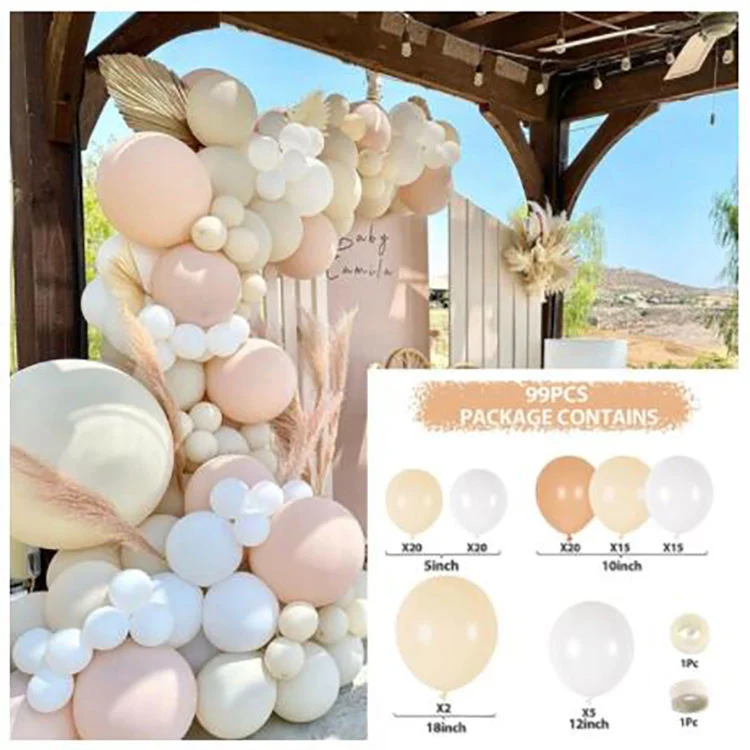 2023 Partido Popular de la decoración de globos de cumpleaños para la boda Kit de venta al por mayor