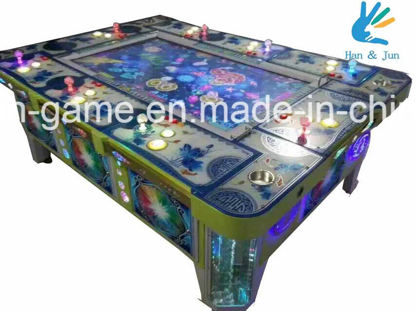 Indoor Amusement Coin Operated Fishing Arcade Game Machine