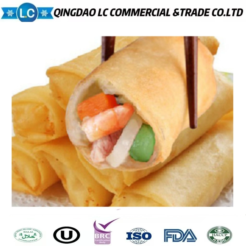 Instant Food Frozen Vegetarian Cooking Crispy Spring Roll