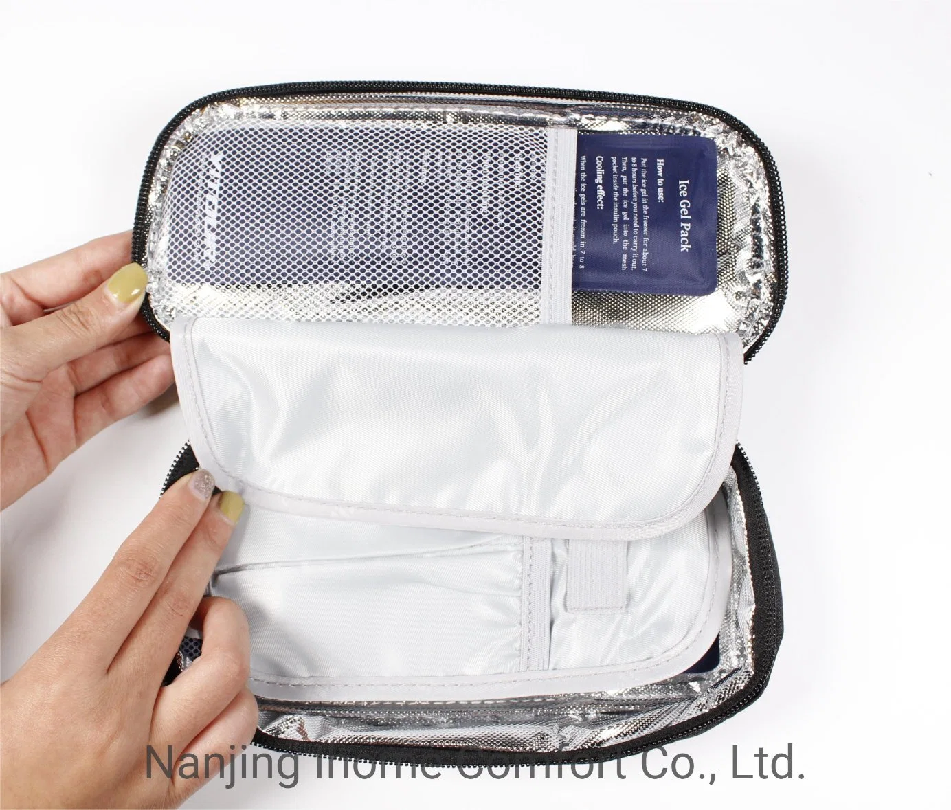 OEM Portable Insulin Cooling Bag Thermal for Travel