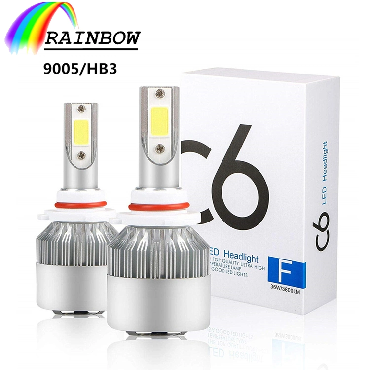 Großhandel günstigen Preis Auto Teile C6 HB3 H8 H11 H7 H4 Auto Lampe Halogenlampen LED Licht Deckenbeleuchtung LED Scheinwerferlampe