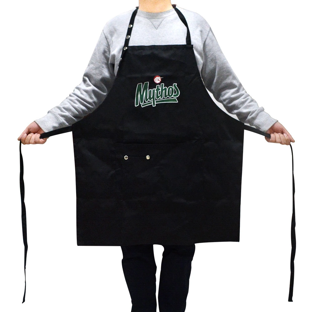 Kitchen Cooking Aprons Adjustable Custom Printed Logo Chef Apron Custom Waitress Apron