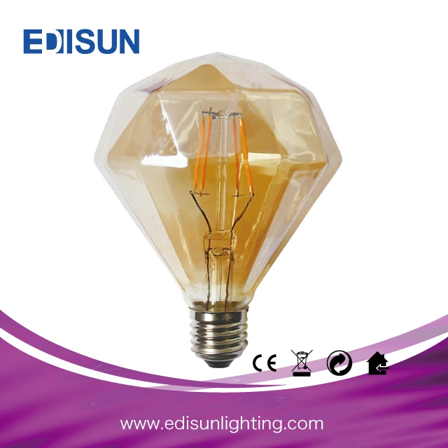 A60 2W/4W/6W/8W/10W LED Filament Bulb for Lighting and Decoration