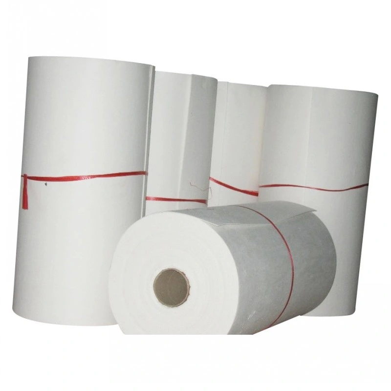 White Heat Resistant Fiber Paper for Furnace Industry Silicate Aluminum Refractory Al2O3 Paper