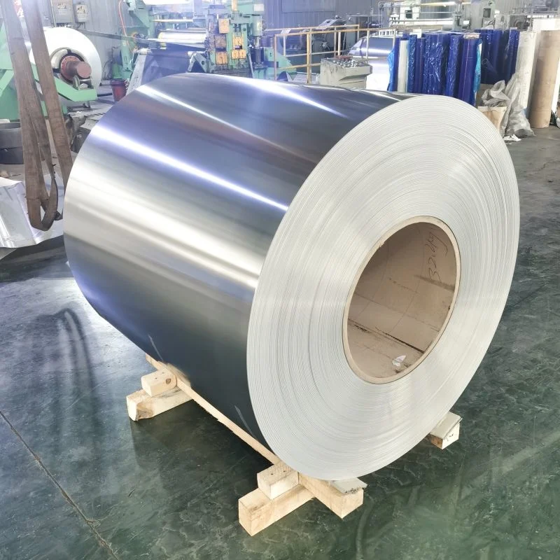 ASTM GB en ISO A5754 A1070 a3003 recubrimiento de plata de aluminio Bobina de aleación de aluminio