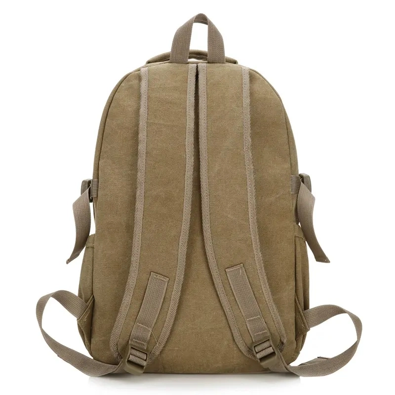 Casual Canvas Backpack Fashion Unisex School Backpacks Business Laptop Bag Large Capacity Travel Bags Male Bag