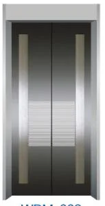 Lift Elevator Parts Car Landing Door Hairline Stainless Steel