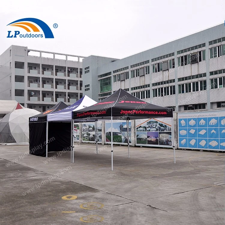 Customized Logo Hexagonal Metal Pop up Canopy Tent for Promotion Market Event