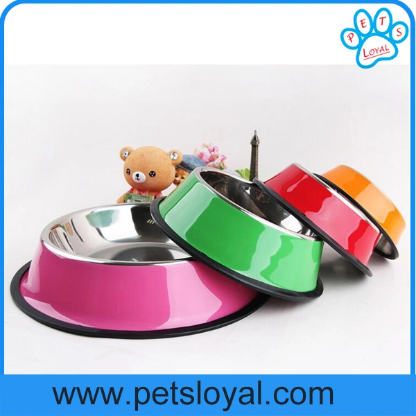 Food & Drink Pet Dog Cat Feeding Water Bowl (HP-306)