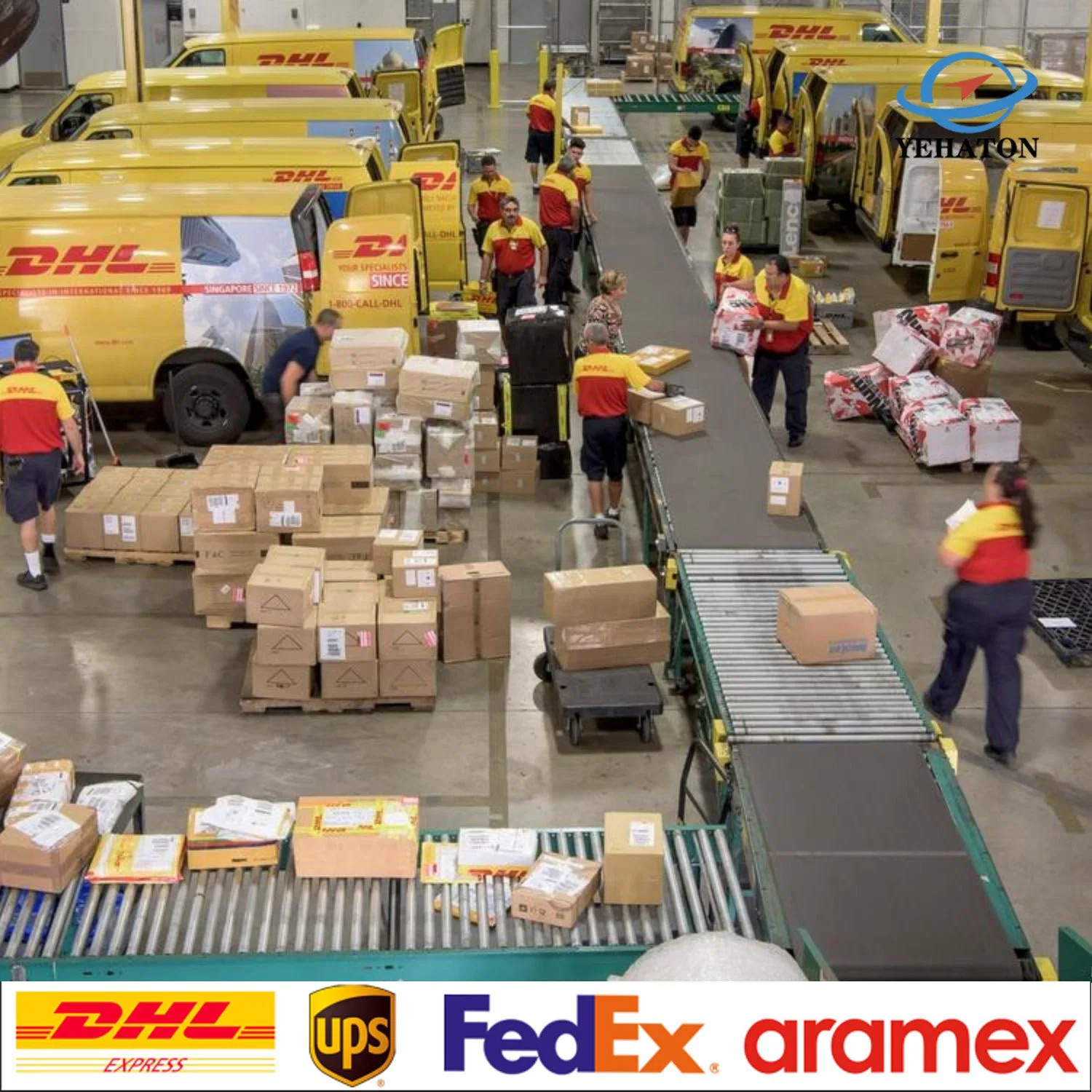 Transporte Aéreo Internacional, logística de carga aérea, DHL Express/TNT de puerta a puerta, China a Japón y Rusia y Kazajstán