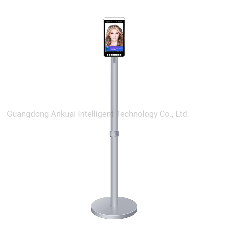 Access Control Face Recognition Terminal Temperature Measuring Machine Detection with Fever Sensor