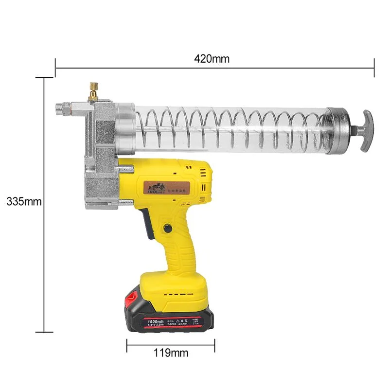 Automotive Hand Tools Strong Power Air Operated Manual Hand Push Oil Grease Gun for Lubrications