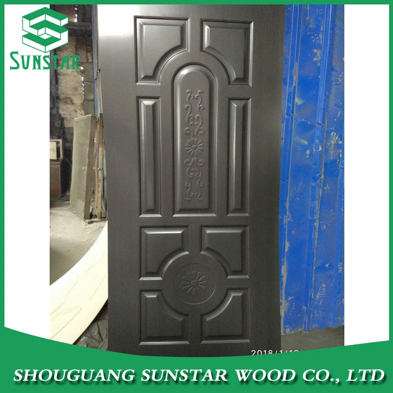 3mm Thick Melamine Moulded Laminated Door Skin