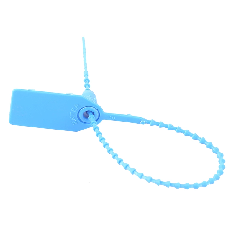 New Style Disposable Indicative Plastic Secure Lock Seal Zip Tie for Shoes and Clothes