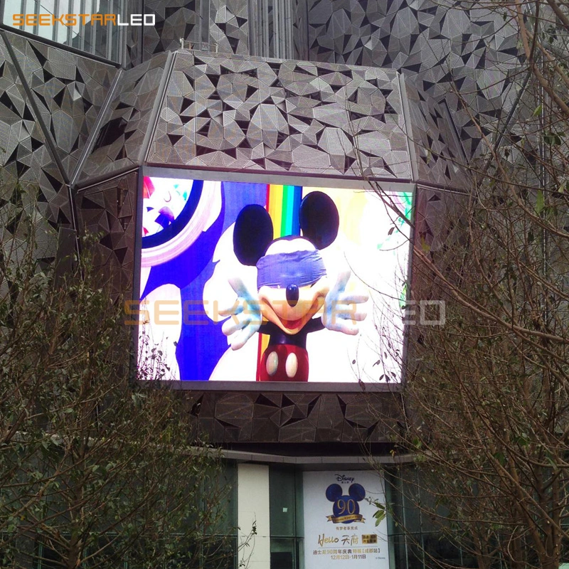 Widly Using Range SMD DIP LED Display Outdoor 5000-7000 Nits Adjustable Brightness P10 LED Display Video Wall