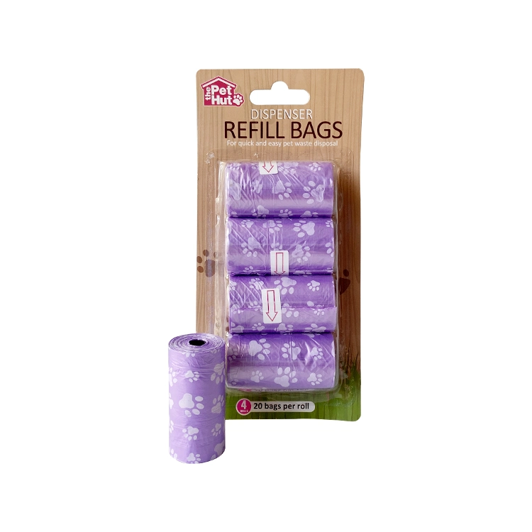 Eco Friendly Disposable Dog Pet Waste Collection Bags for Dog