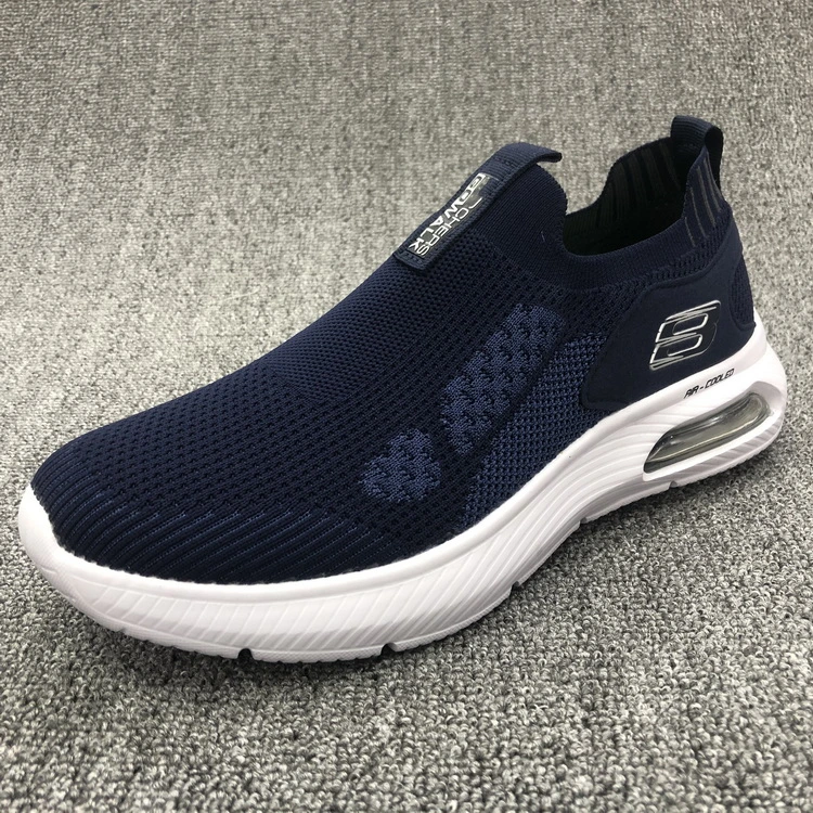 China Produces Men's Casual Shoes Breathable Mesh Shoes Soft Bottom Comfortable Jogging Shoe