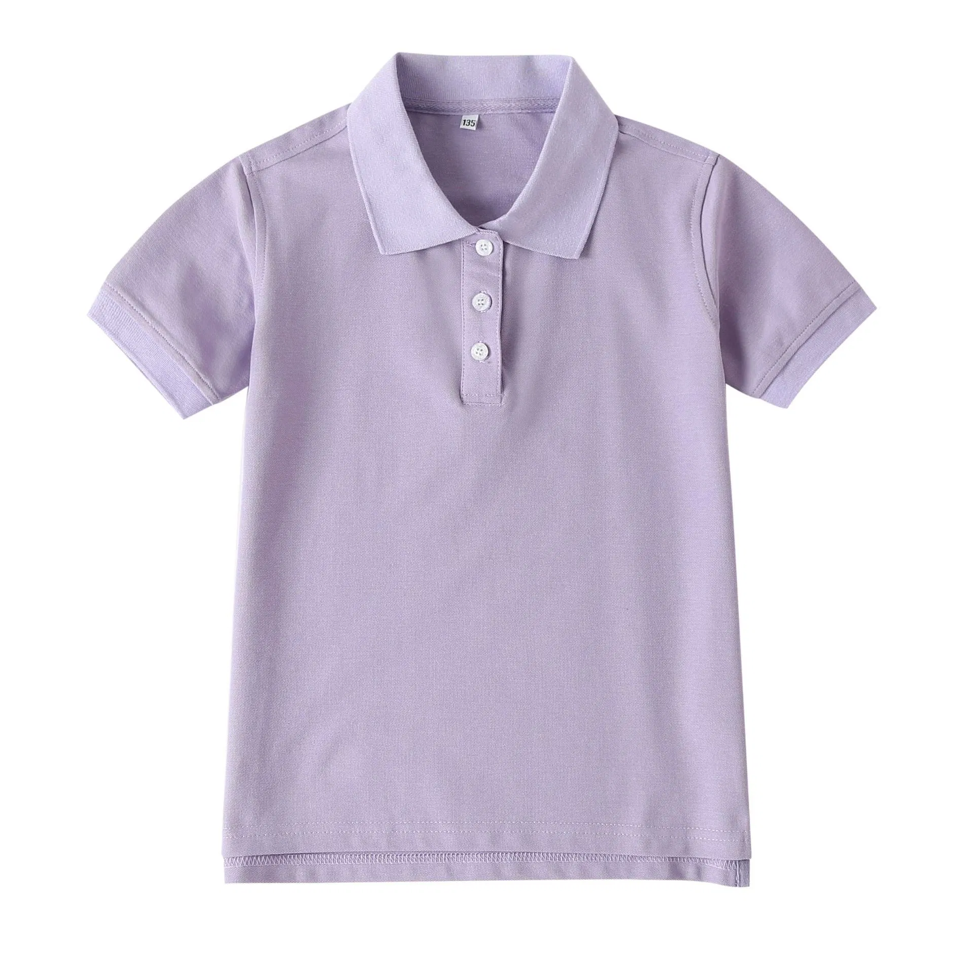 OEM Customized British Style High quality/High cost performance Short Sleeve Burgundy Color for Kindergarten Primary and Secondary School Polo Shirts School Uniform