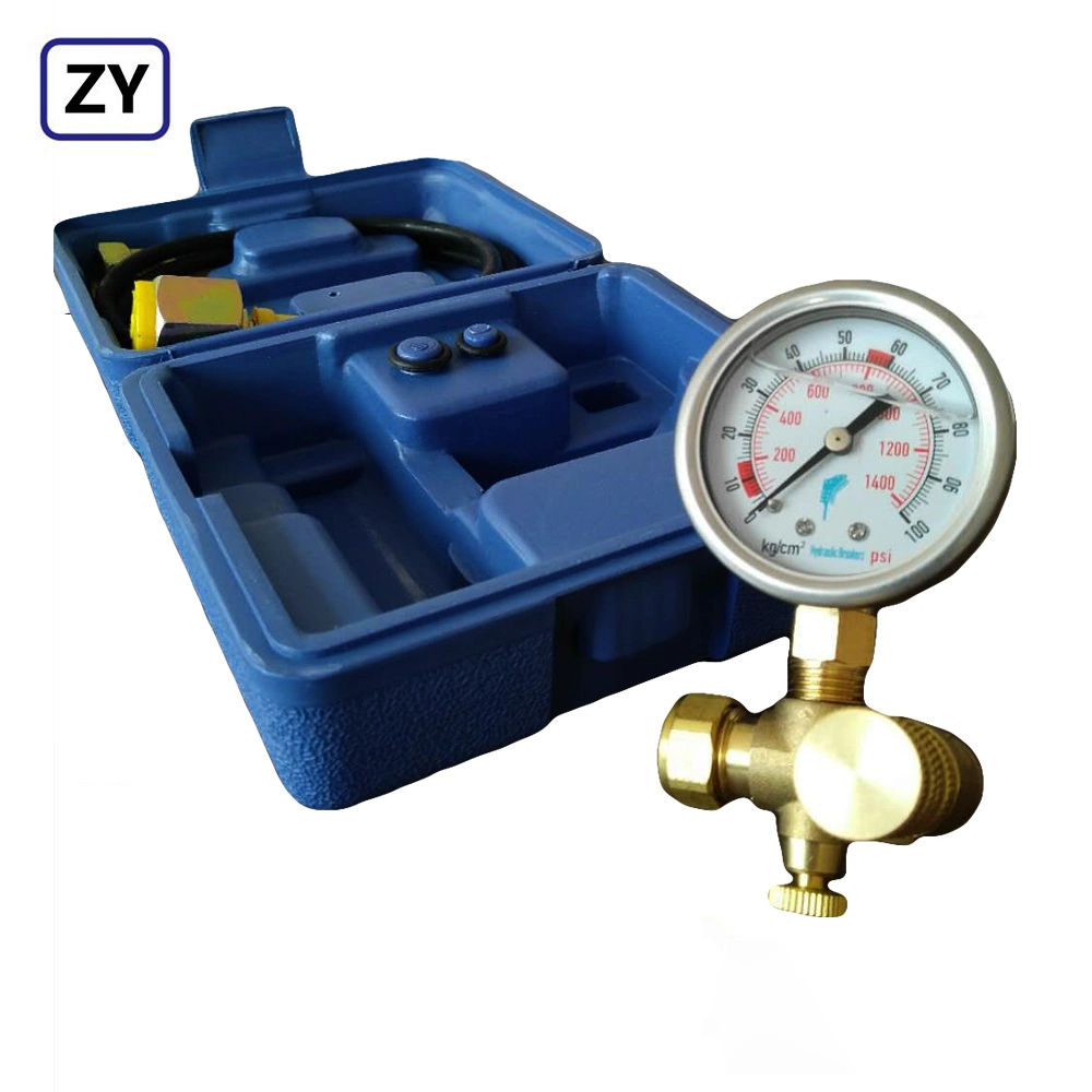 Pressure Gauges Kit Nitrogen Gas Charging Hydraulic Breaker Hammer Device Measurement Accessories Hb30g