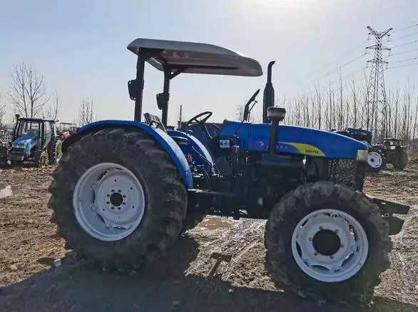 Used New Holland Tt75 2WD and 4WD Tractor Agricultural Wheel Farm Tractor Small Mini Compact Garden Tractors with ISO CE Pvoc Coc Certificate From Factory