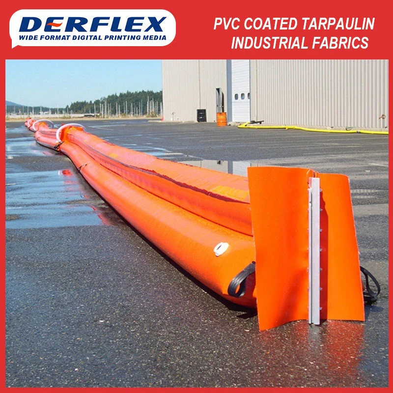 China PVC Coated Tarpaulin for Floating Oil Boom