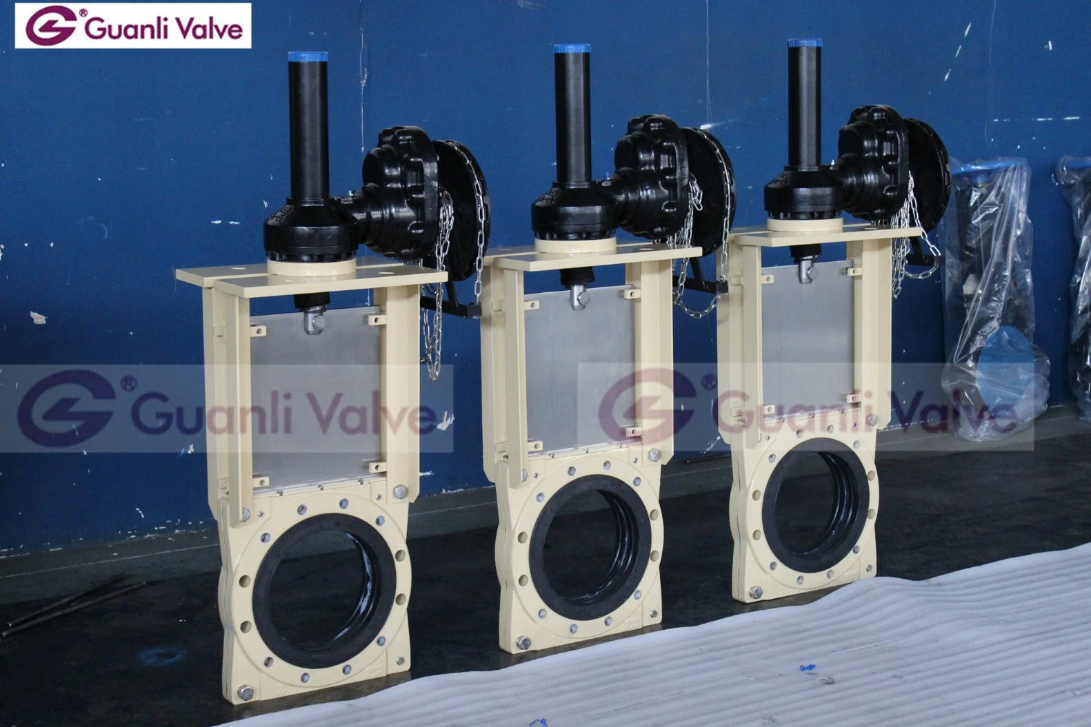 Wafer Type Slurry Knife Gate Valve for Solid Media