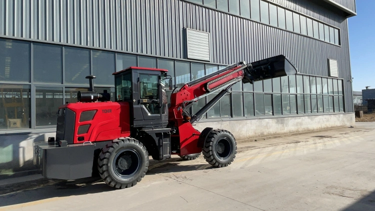 Hydraulic New Tder Chinese Manufacture Telescopic Backhoe Loader in Stock with Factory Price