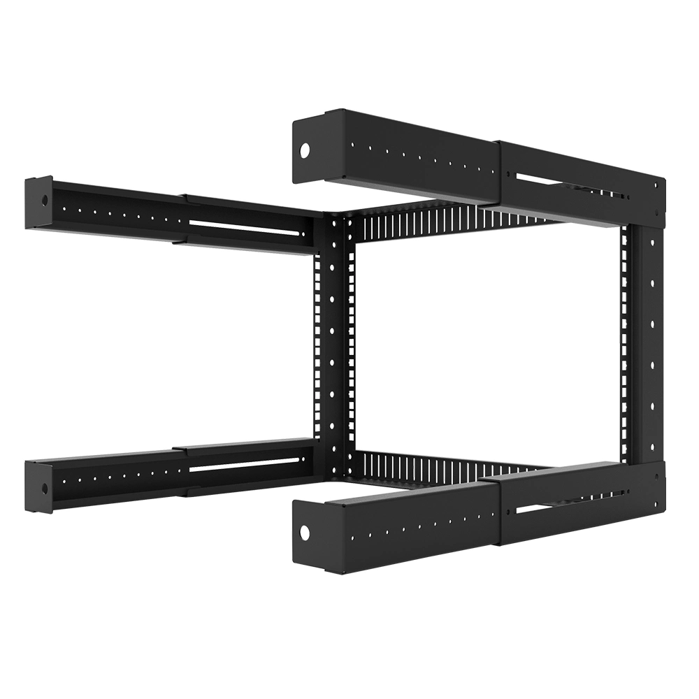 19" Wall Mount Bracket utiliza cable de datos, la Administración con guías ajustables