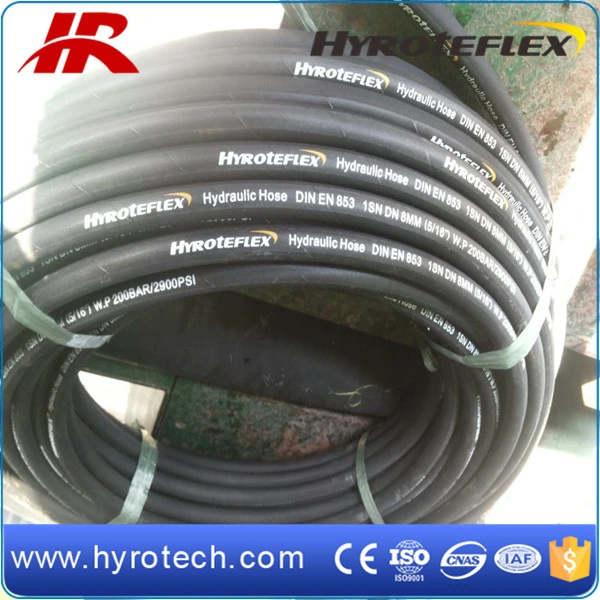 Hydraulic Rubber Hose of SAE 100r1at High Pressure Hose DIN En853 1sn