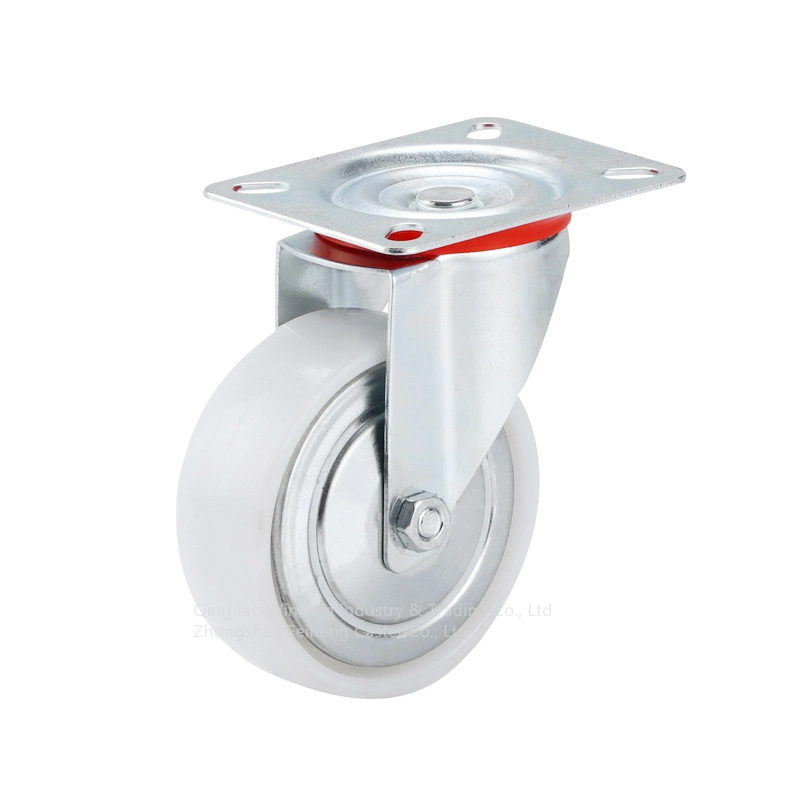 Factory Direct Industrial Caster PP Nylon Caster with Dust Cover